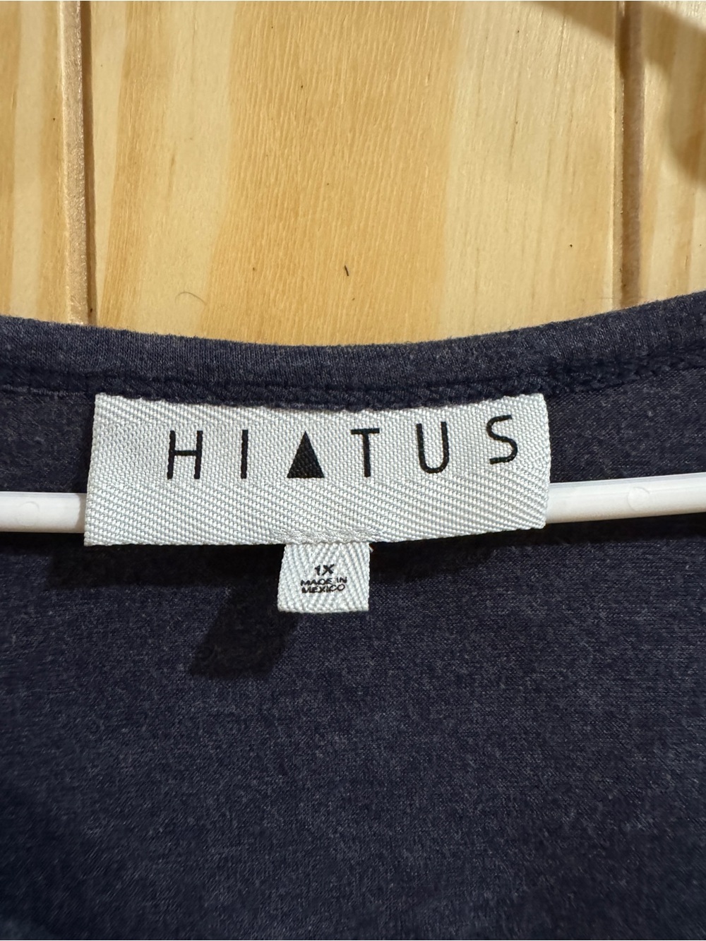 Hiatus blue mandala graphic T-shirt— 1X - Picture 2 of 8